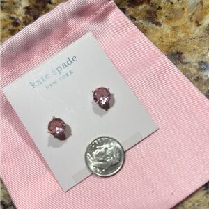 Kate Spade Blush Pink Stud Earrings